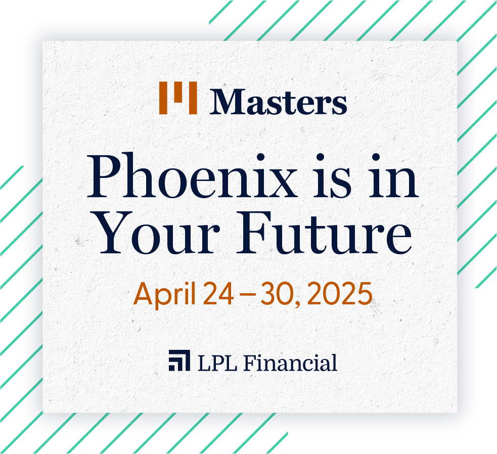 Masters. April 24-30, 2025.
        Phoenix, Arizone. Save The Date.